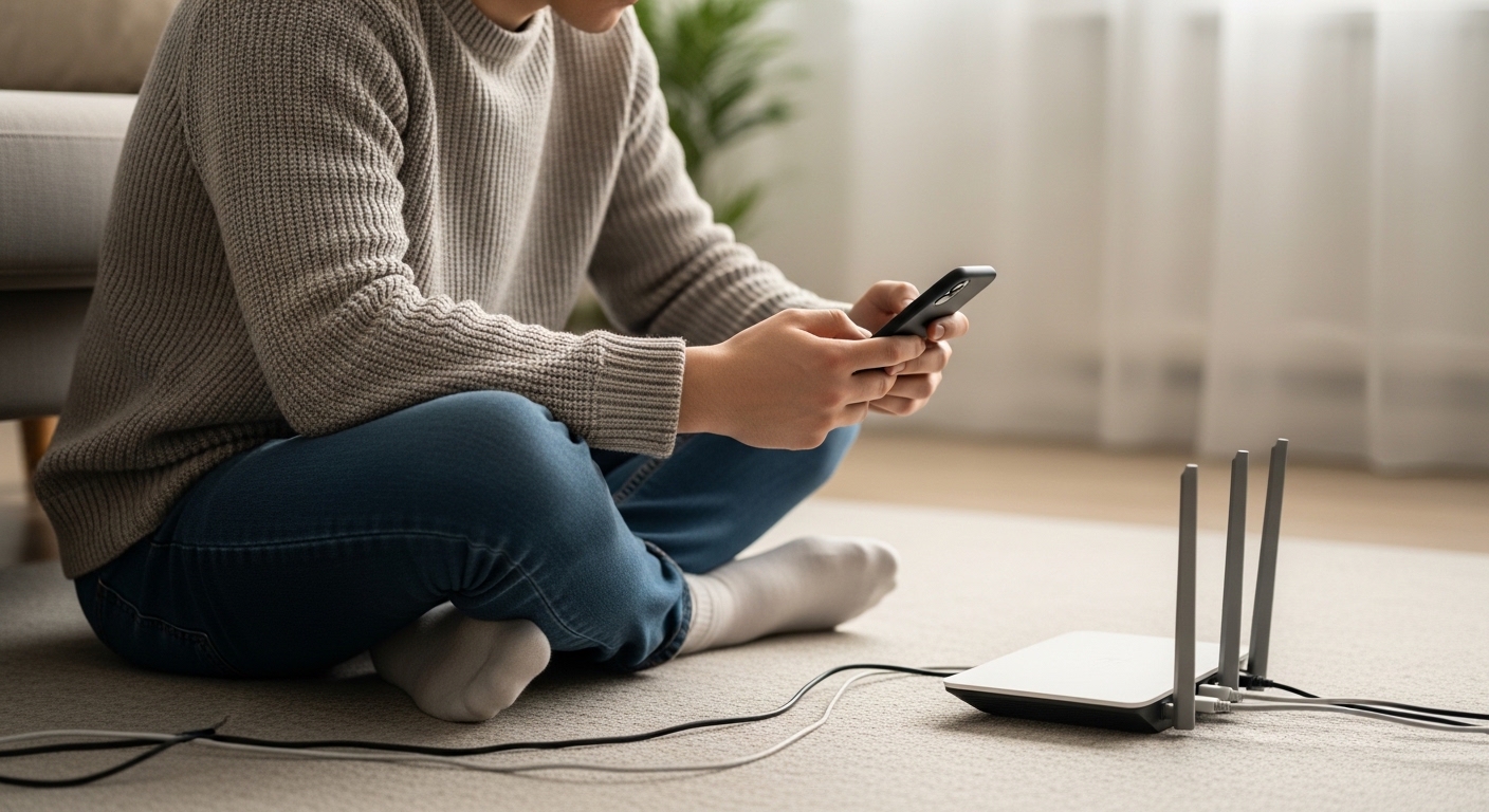 ソフトバンク光のルーター設定、本当にスマホだけでできる？
