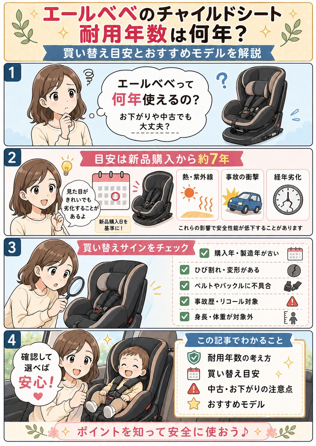 この記事の紹介をする4コマ漫画