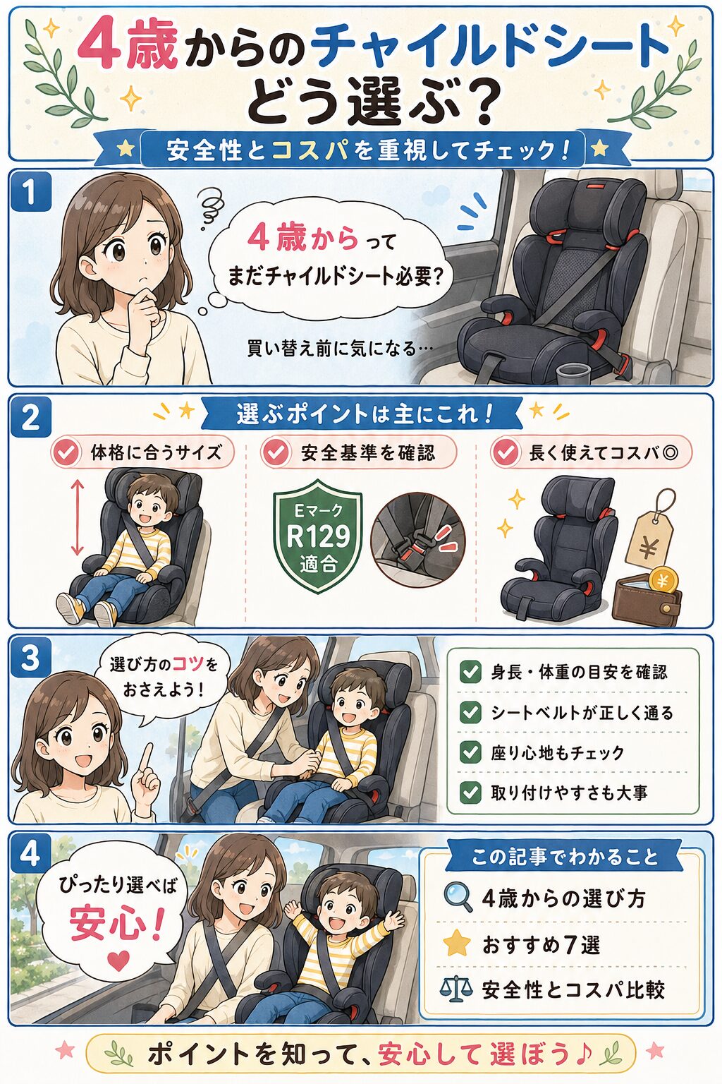 この記事の紹介をする4コマ漫画
