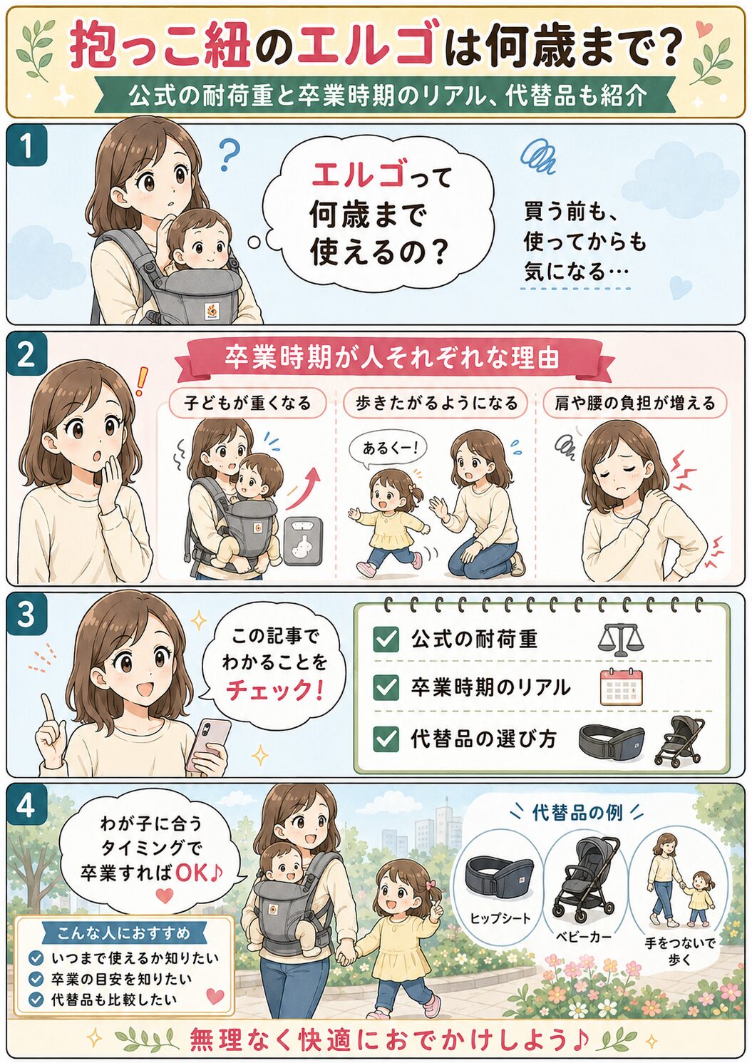 この記事の紹介をする4コマ漫画