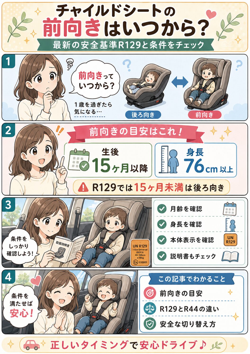 この記事の紹介をする4コマ漫画