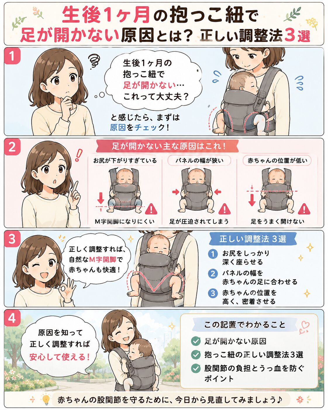 この記事の紹介をする4コマ漫画