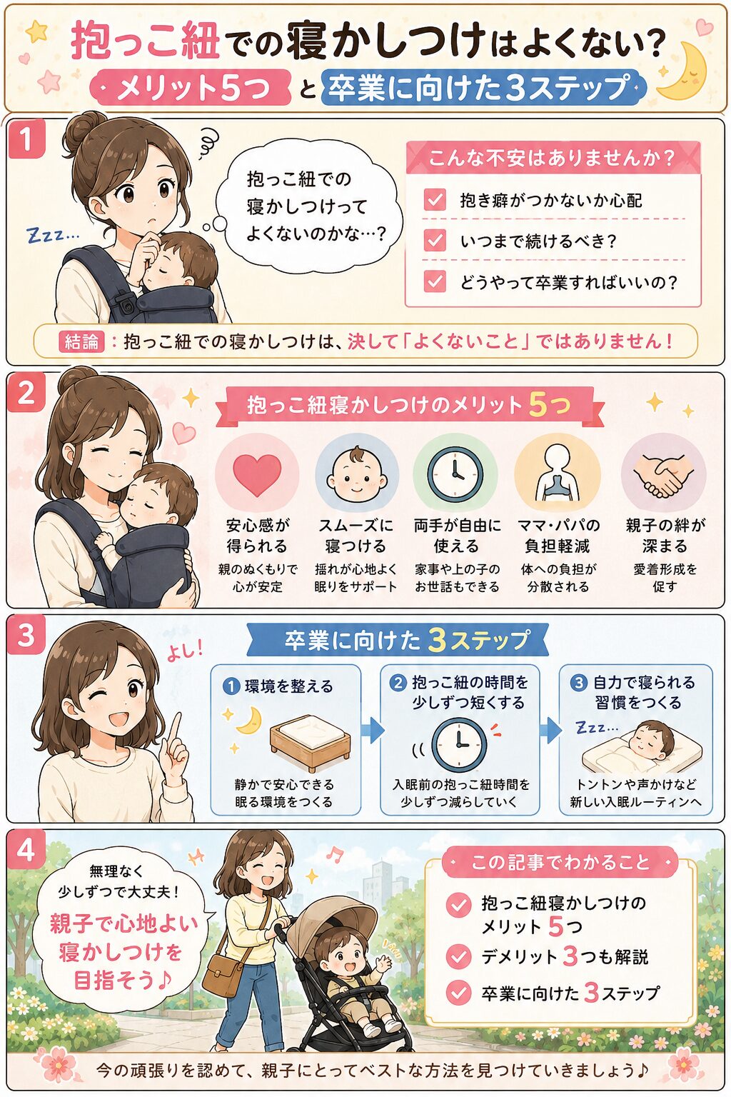 この記事の紹介をする4コマ漫画