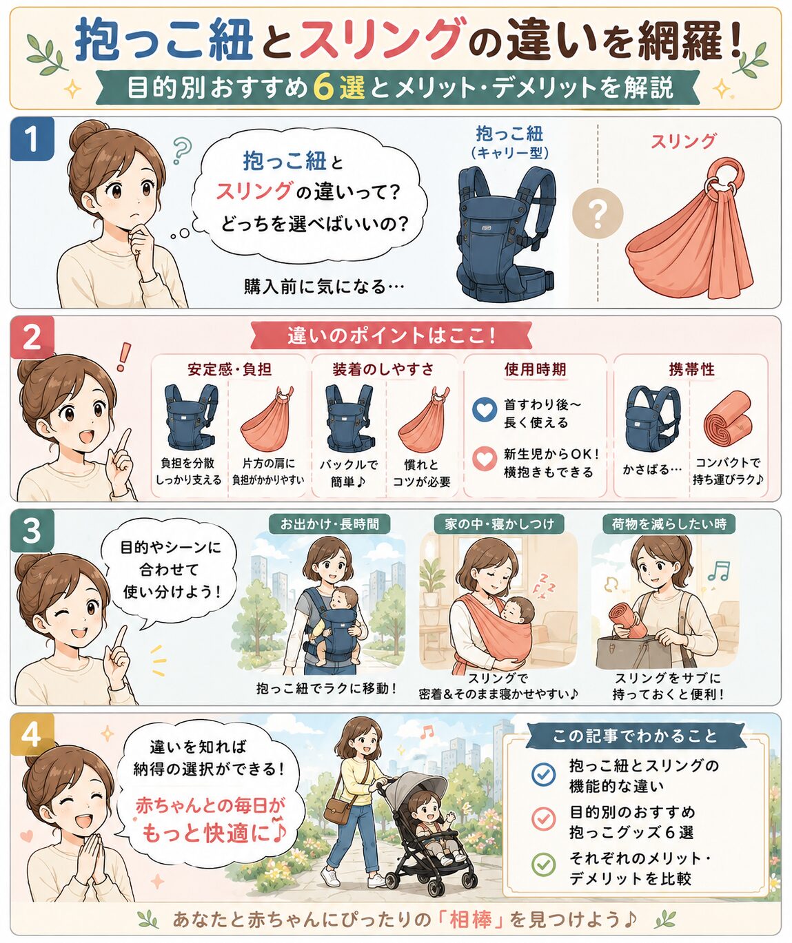 この記事の紹介をする4コマ漫画