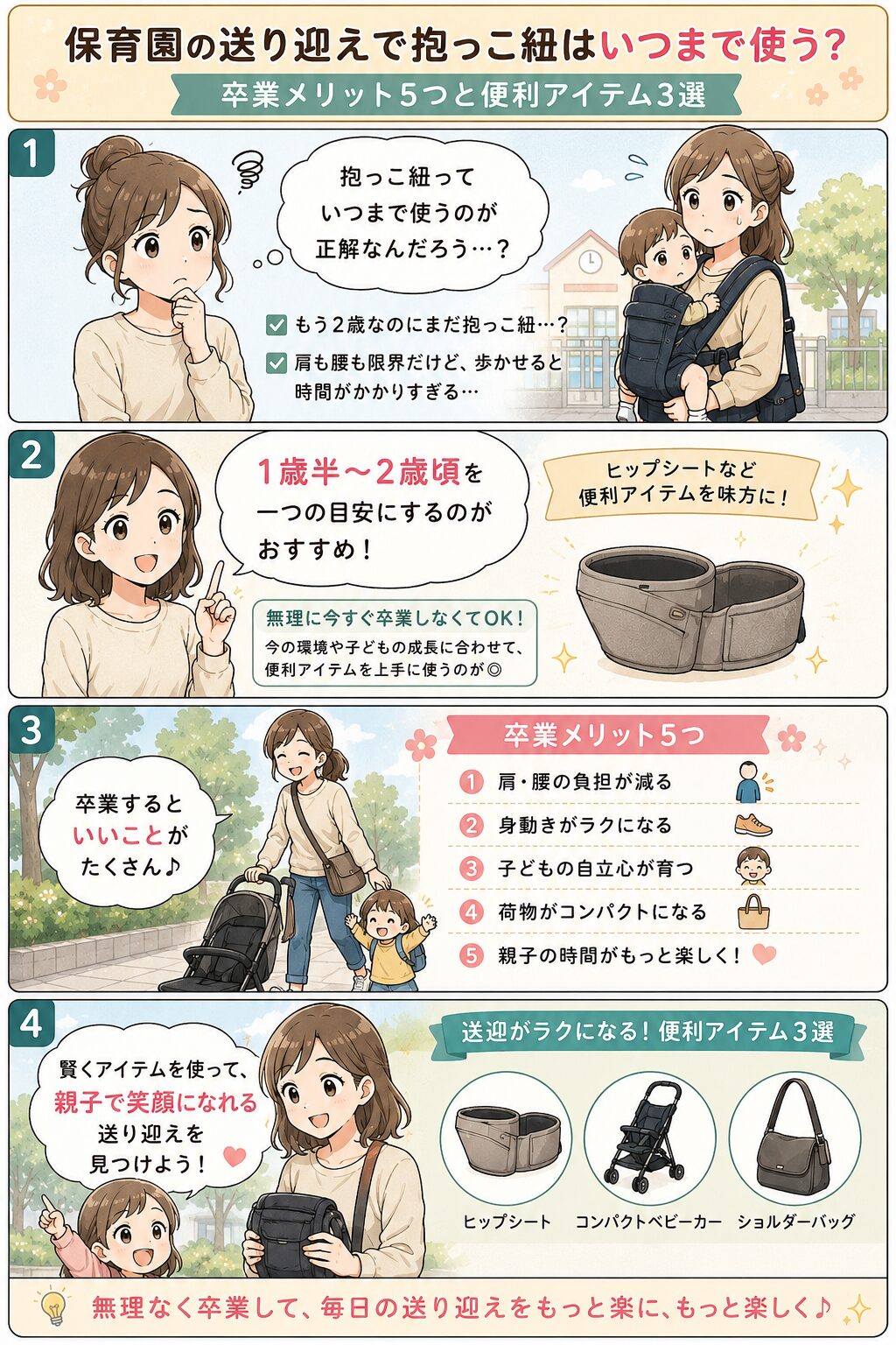 この記事の紹介をする4コマ漫画
