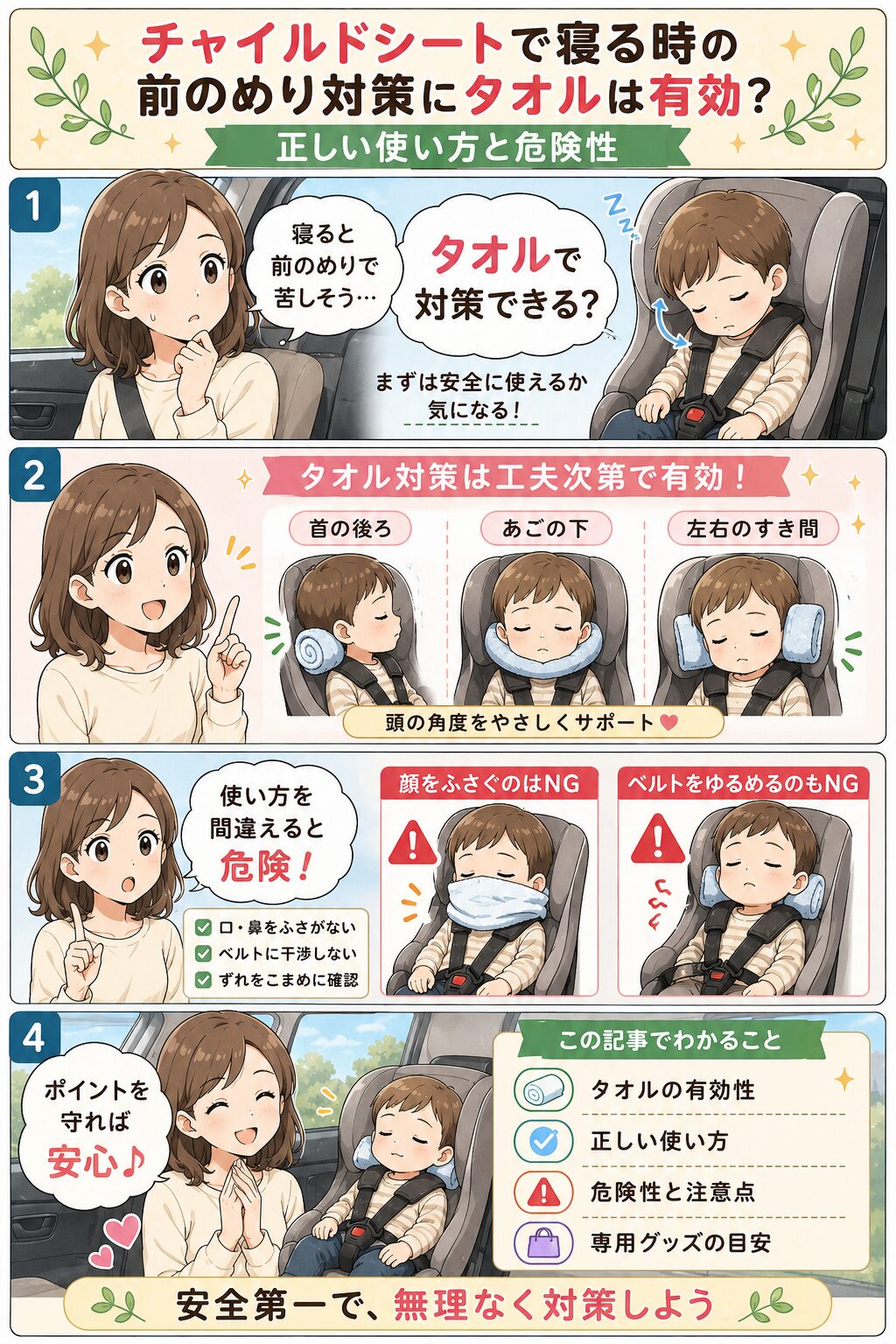 この記事の紹介をする4コマ漫画