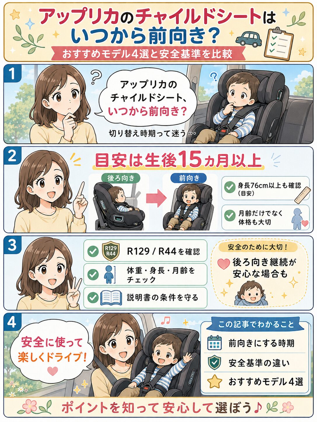 この記事の紹介をする4コマ漫画