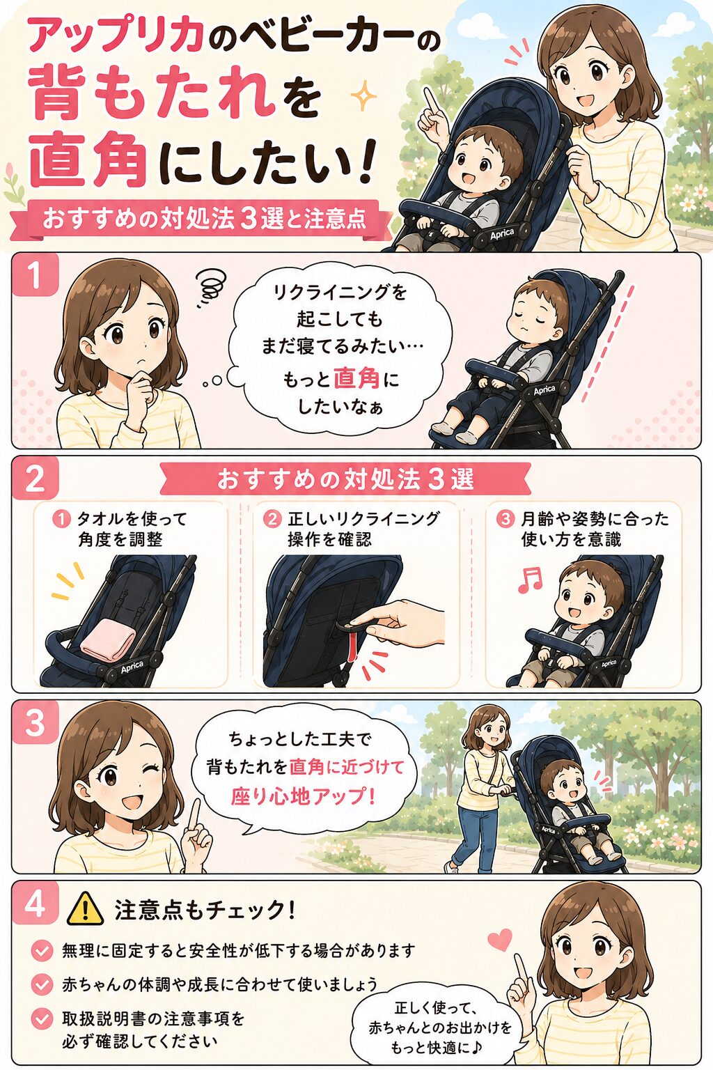 この記事の紹介をする4コマ漫画